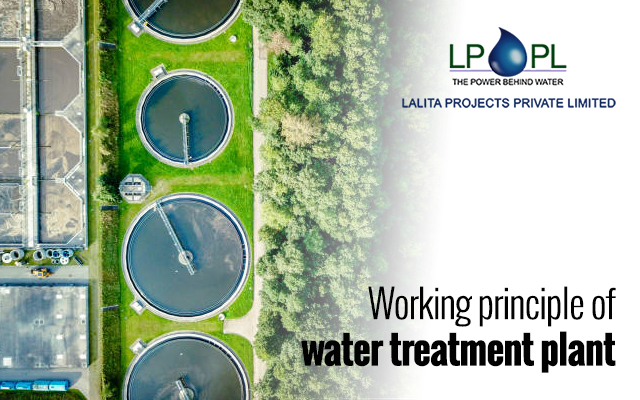 Working principle of water treatment plant